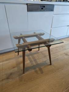 Glass Coffee Table (Square - Excellent Condition)