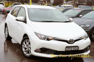 2017 Toyota Corolla ZRE182R Ascent Sport White 6 Speed Manual Hatchback