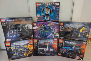 Lego sets 42078, 42055, 31313, 70839, 42043, 42081, 42070