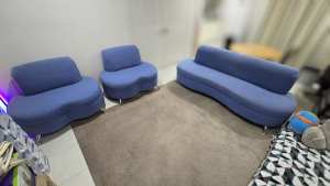 5 seater lounge - cloth