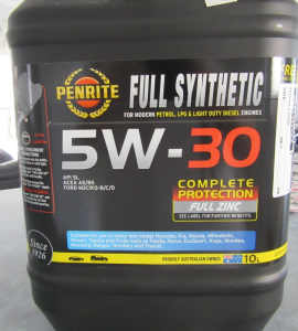 Engine Oil - 5W-30 10 Litres