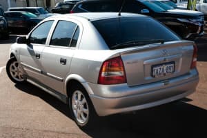2001 Holden Astra TS Equipe City Silver 4 Speed Automatic Hatchback