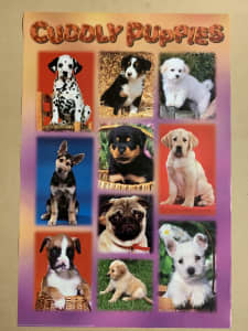 Puppy Dogs poster 90x60cm NEW