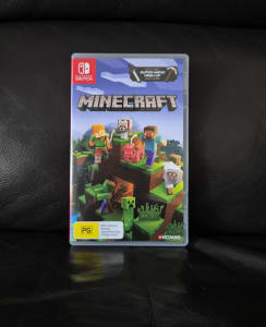 Preowned Minecraft Video Game Nintendo Switch 2018 Includes Mario Mash