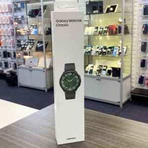 Galaxy Watch S6 47MM Cell Black EX DEMO AU Model Warranty Tax Invoice Acacia Ridge Brisbane South West Preview