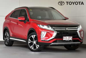 2019 Mitsubishi Eclipse Cross YA MY20 Exceed 2WD Red 8 Speed Constant Variable Wagon