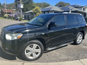2008 TOYOTA KLUGER GRANDE (4x4) 5 SP AUTOMATIC 4D WAGON