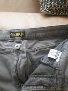 Park mens jeans cotton light grey new size 32