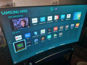 Samsung 65 inch curved 4k uhd smart tv
