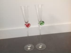 WANTED : Champagne flutes - Romania Glass