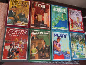 8 VINTAGE 3M BOOKSHELF GAMES FROM USA, ALL COMPLETE & AS NEW COND
