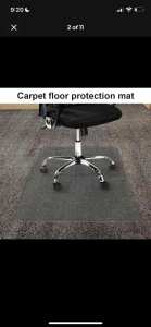 Chair mat carpet floor protection