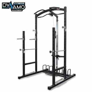 Squat Rack with Lat Pulldown & Seated Row Attachments New In Box