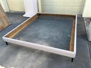 *Delivery available* King size bed frame