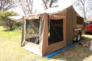 2011 Outback Campers Custom 3.9m (13ft) Off Road Camper Trailer