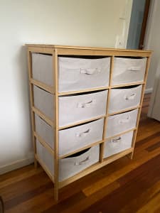 Kmart bamboo drawers / dresser
