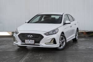 2018 Hyundai Sonata LF4 MY18 Active White 6 Speed Sports Automatic Sedan