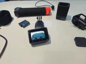 Go Pro Hero7 Black camera, and accessories pack