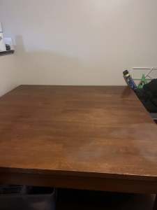 Large dining table