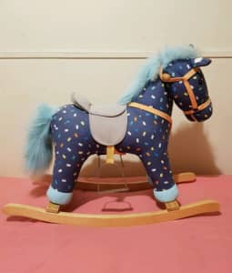 Plush Rocking Horse With Realistic Sounds,Rocking Horse,Horse Toy