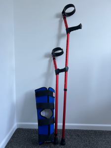 Adjustable Crutches n Brace
