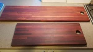 Platter Boards (Jarrah Solid Timber) $30 - $50