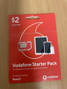 FREE Brand New Vodafone Start Pack