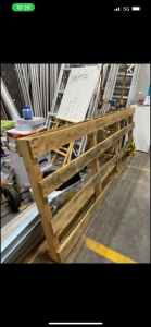 Two large wood pallets - Free