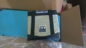 Techni ice cooler with 6 reusable ice packs. Brand new.