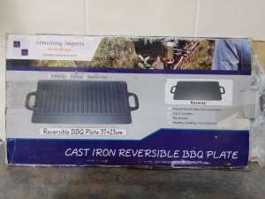 Cast Iron reversible BBQ plate Tumut Tumut Area Preview