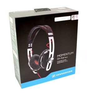 Sennheiser Momentum Headphones /w Remote Mic On Ear Headset BLACK