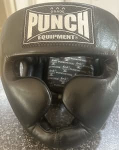 Trophy Getters Full Face Boxing Headgear-Punch equipment.