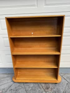 Free Delivery Mid Century Bookcase on Wheels