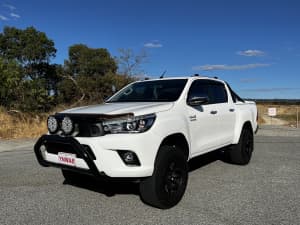 2018 Toyota Hilux Sr5 (4x4) 6 Sp Automatic Dual Cab Utility
