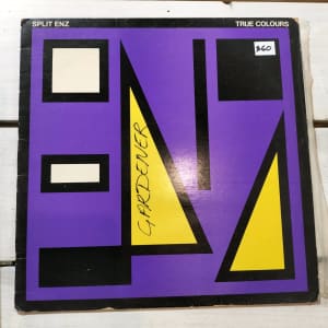 Split Enz True Colours LP Vinyl record. 