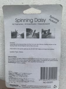 Spinning Daisy Car Deodorant