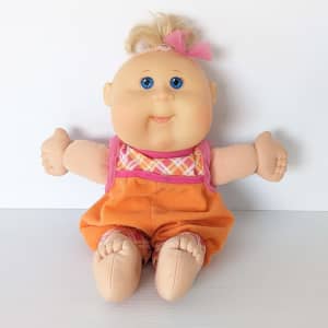 Cabbage Patch Kids Play Along Doll 2006 12 Blue Eyes Blonde Original 
