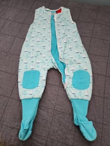 Baby Sleeping Bag Sleeveless with Legs (Size 1/2 TOG 2.5)