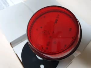 4x Xenon Beacon - Strobe Light Red ac 