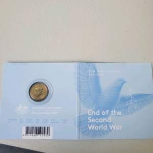 2020 end of ww2 c mintmark $2 coin 