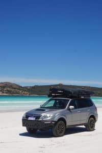 Fully Equipped Backpacker Car for SALE! 2011 Subaru Forester 4WD