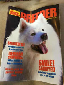 Breeder August 1996 magazine. Dog magazine. Jim’s mags