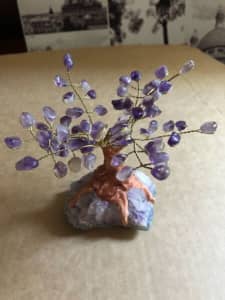 Beautiful Rare Amethyst Crystal Tree