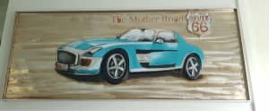 The Mother Road Car Painting 