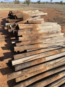 Used Creo Wooden Fence Posts