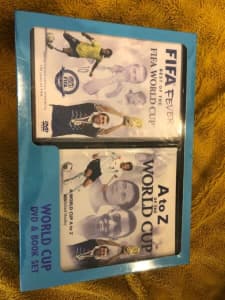 NEW FIFA World Cup dvd and book set!!!