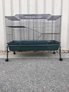 Large Metal Rabbit/Guinea Pig Cage with Stand and Wheel(Code: WPB084)