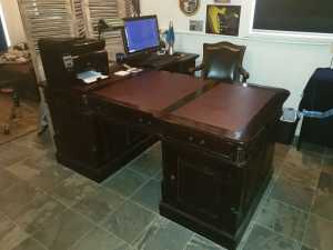 Bankers Desk and Chair