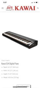 Kawai Es4 digital piano