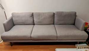 Brosa Three Seater Couch 